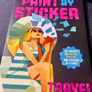 Paint by sticker - travel